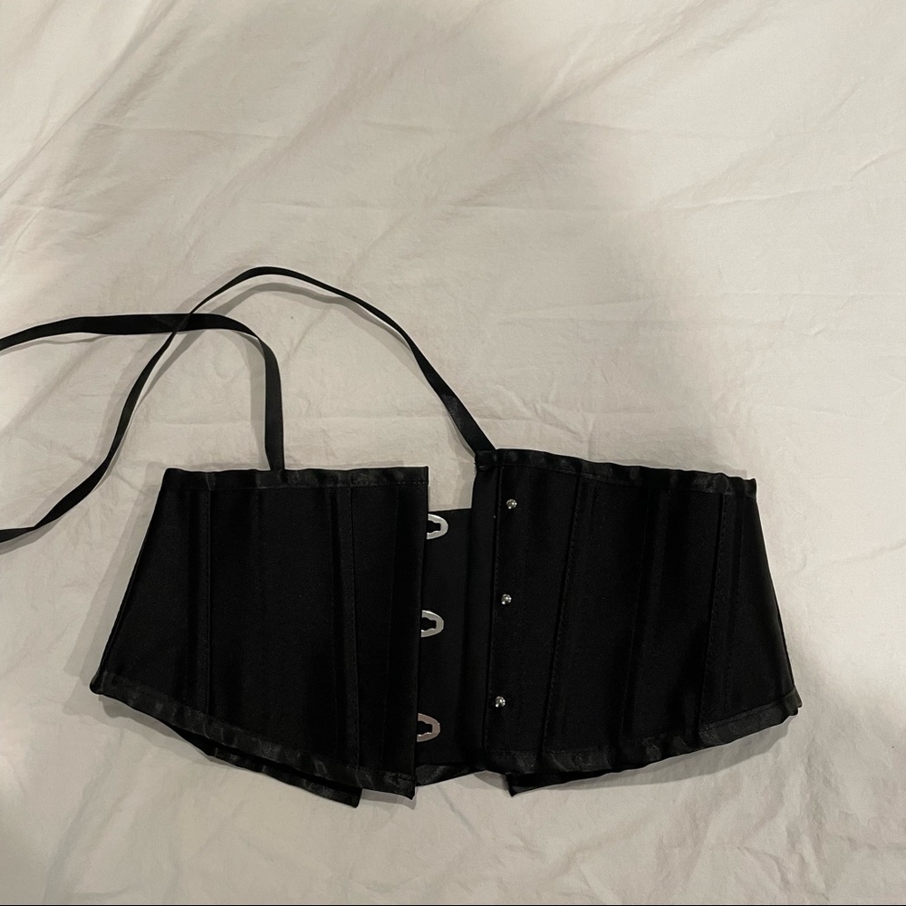black corset